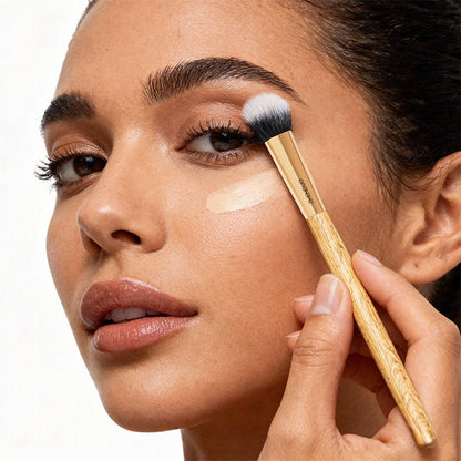 Brocha de Maquillaje Profesional – Cerdas Ultra Suaves