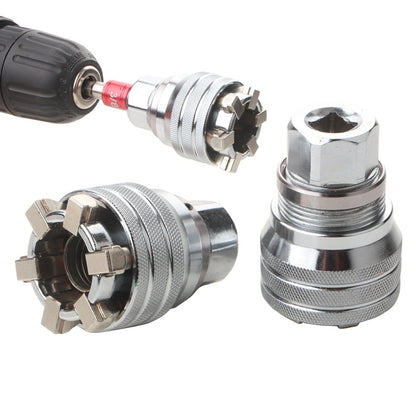 Llave de Vaso Universal Ajustable 10-19 mm | Adaptador Multifunción para Taladro y Trinquete